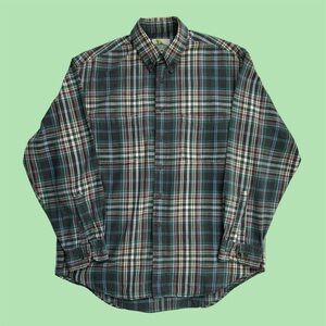 Vintage Moose Creek Plaid Button Down Long Sleeve Flannel Medium